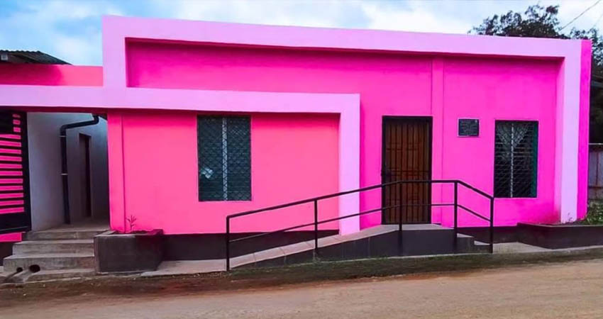 Casa materna Isolda Traña, ubicada en Jalapa, Nueva Segovia. Foto: Cortesía/Radio ABC Stereo