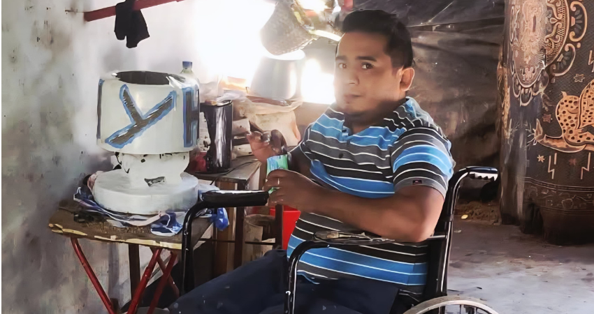 El joven no ha podido trabajo y atraviesa una difícil situación económica. Foto: Cortesía/Radio ABC Stereo