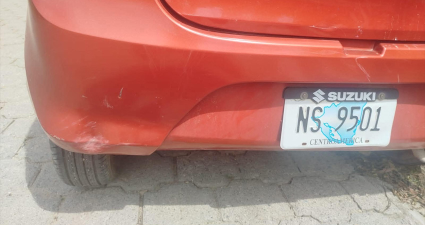 Buscan vehículo robado. Foto: Cortesía