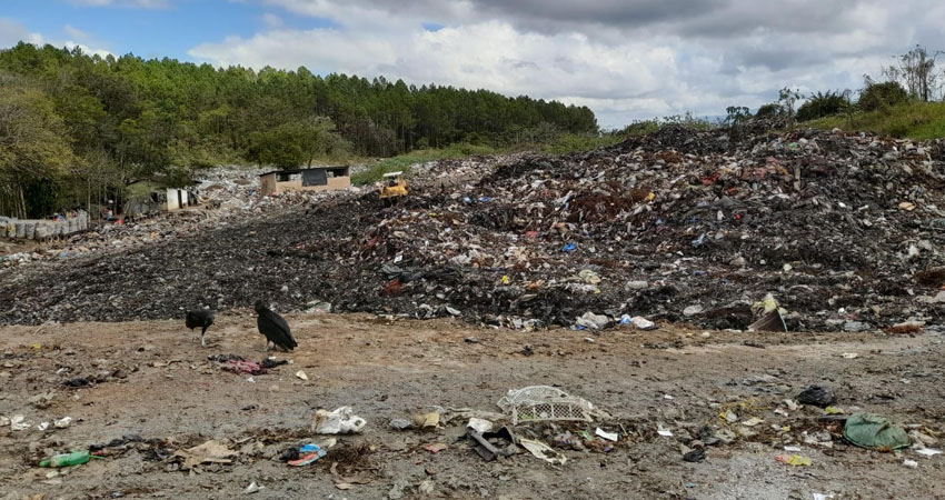 Demandan cambio de sitio del basurero. Foto: Cortesía/Radio ABC Stereo
