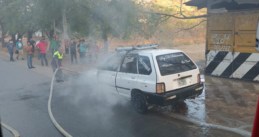 Fuerte colisión en Ocotal. Foto: Cortesía/Radio ABC Stereo