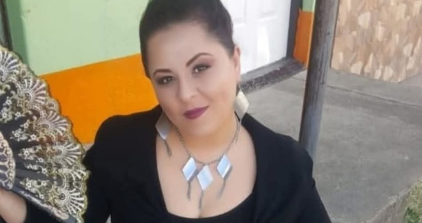 Kenia Ubeda, víctima de robo con violencia. Foto: Cortesía