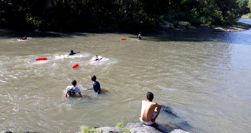 Los miembros de la Cruz Roja Sébaco ya están preparados para brindar atención. Foto: Cortesía
