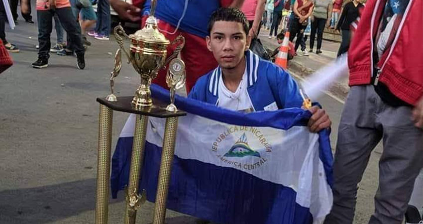 Confía en que dejará en alto el nombre de Nicaragua. Foto: Cortesía/Radio ABC Stereo