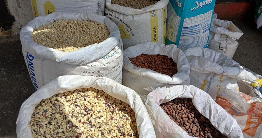 Granos básicos en mercado esteliano. Foto: Byron Altamirano/Radio ABC Stereo