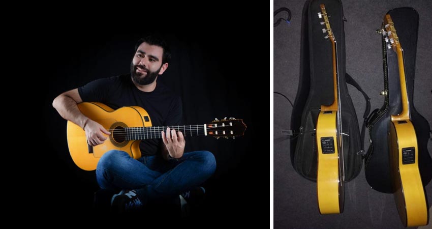 La guitarra tiene alto valor emocional y económico. Foto: Cortesía