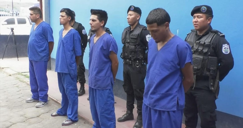 Detenidos en Estelí. Foto: Cortesía / Radio ABC Stereo