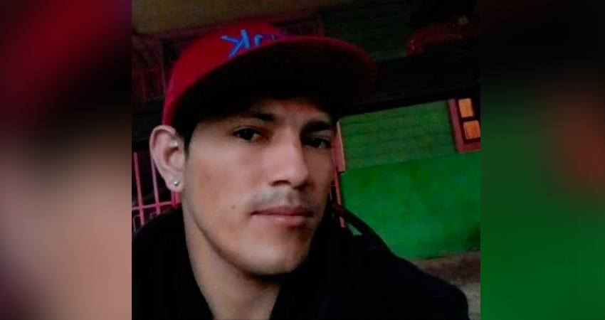 Edwin Wilfredo Herrera Rizo fue víctima de robo y logró llegar a Estelí para buscar trabajo. Foto: Cortesía