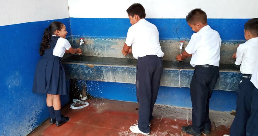 Escuela El Rosario de Estelí. Foto: Juan Fco. Dávila/Radio ABC Stereo