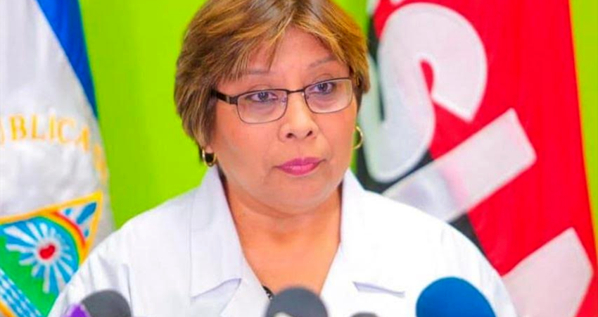 Esta vez el informe fue leído por la ministra de salud, Martha Reyes. Foto: El 19 Digital