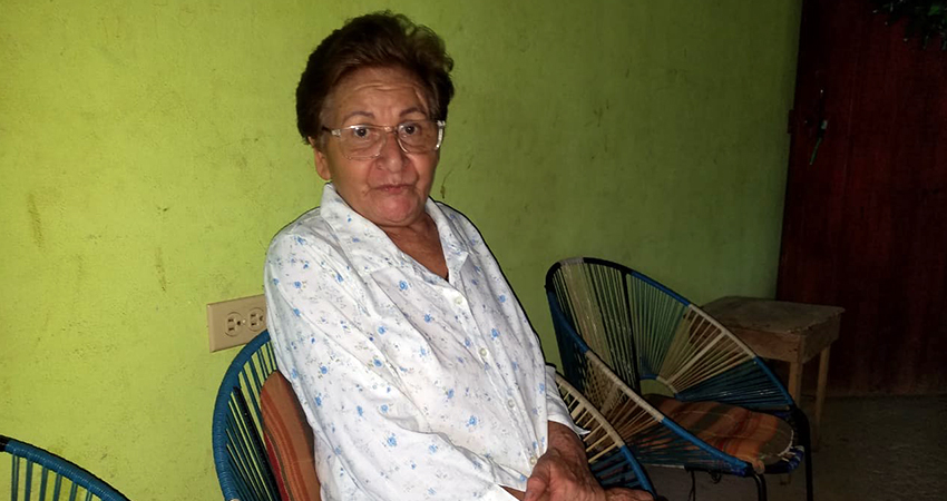 Doña María del Pilar Rivera, partera de San Nicolás, Estelí. Foto: Roberto Mora/Radio ABC Stereo