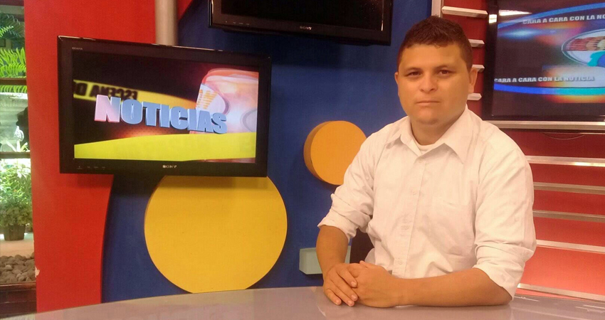 Jacdiel Rivera, periodista de Canal 10. Foto: Cortesía/Radio ABC Stereo
