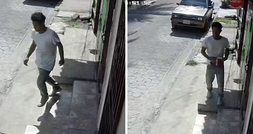 Robo quedó grabado en cámara de seguridad. Foto: Captura de pantalla/Radio ABC Stereo