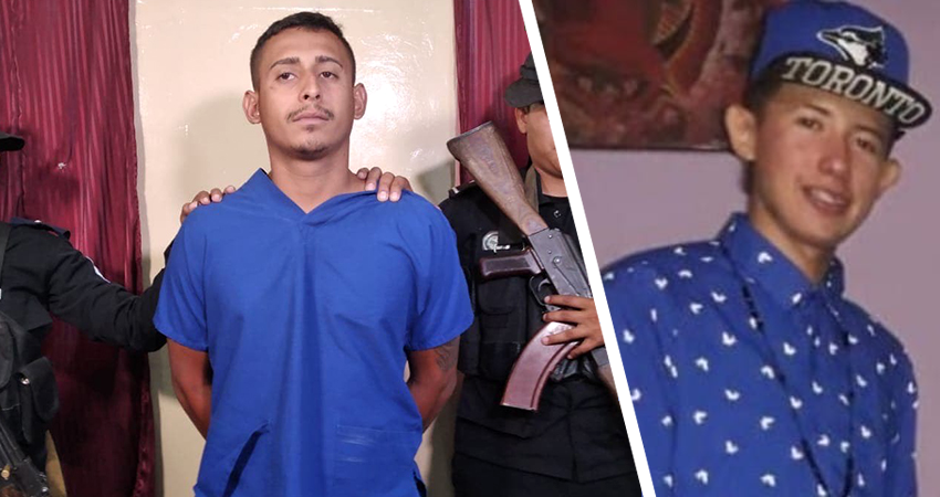 Wilmer Palacios, el homicida, a la izquierda. La víctima Kenneth Lanuza a la derecha. Fotos: Archivo/Radio ABC Stereo