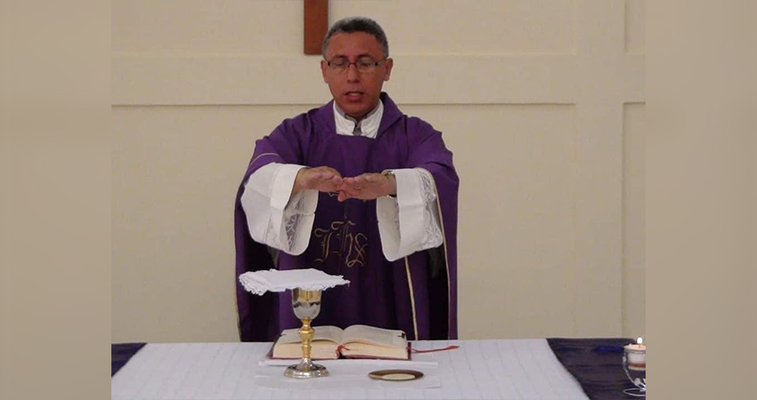 Padre Francisco Morales. Foto: Cortesía