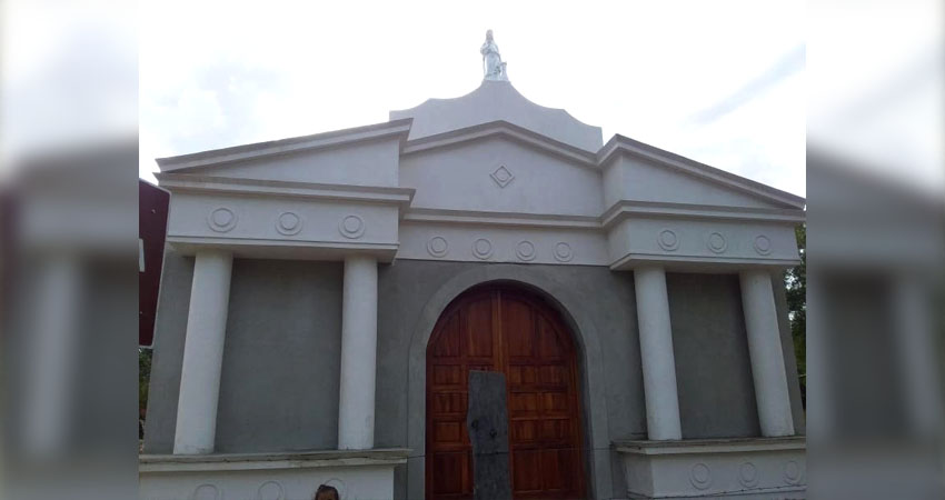 Ermita en Santa Bárbara, Jalapa. Foto: Cortesía/Radio ABC Stereo