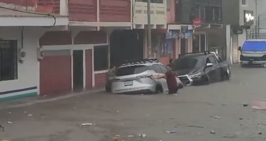 Evalúan daños por lluvias en Matagalpa. Foto: Cortesía/Radio ABC Stereo