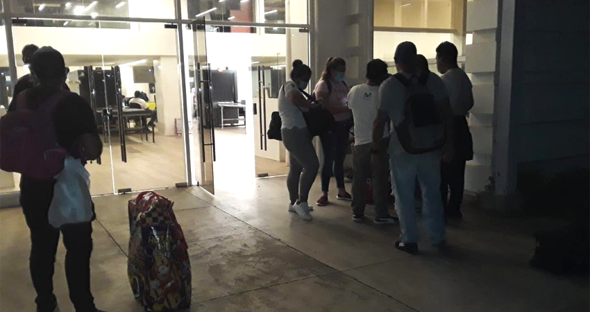 Nicaragüenses regresan a su país natal. Foto: Cortesía