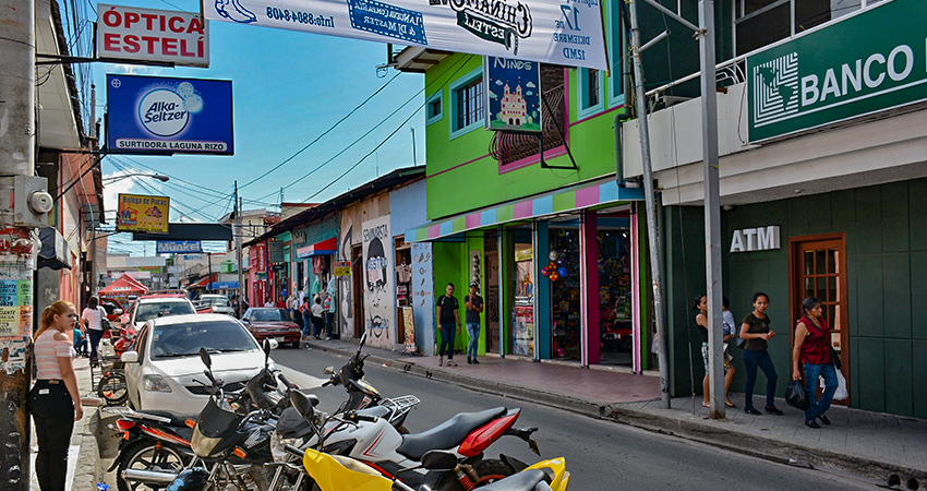 Calle central de Estelí. Imagen de referencia.