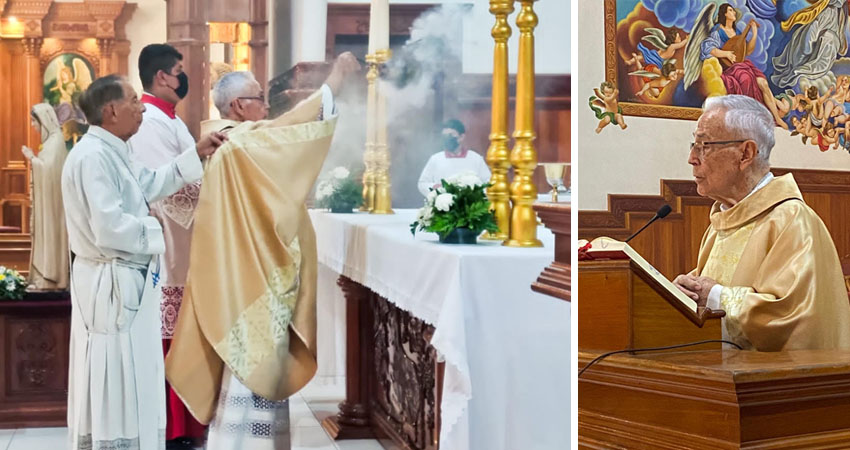 La misa de acción de gracia fue realizada en la catedral Nuestra Señora del Rosario, de Estelí. Foto: Famnuel Úbeda/Radio ABC Stereo