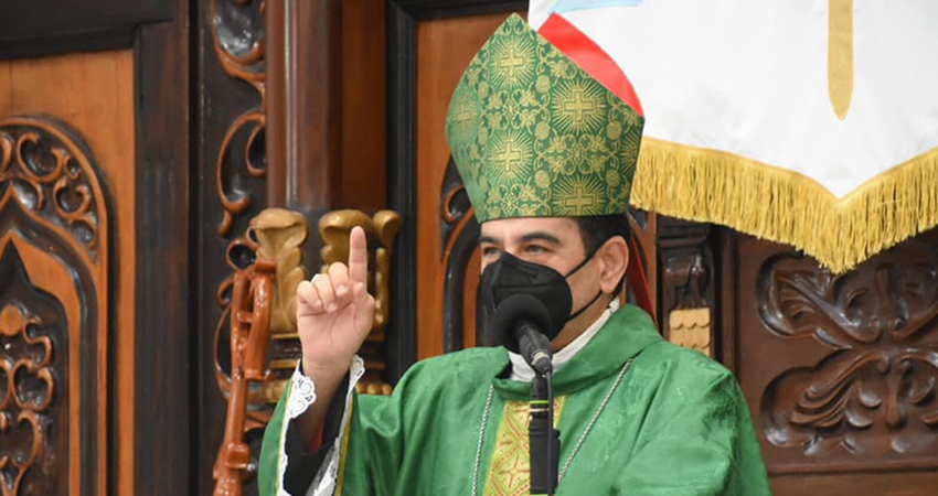 Monseñor Rolando Álvarez, Administrador Apostólico de la Diócesis de Estelí y Obispo de la Diócesis de Matagalpa. Foto: Cortesía/Radio ABC Stereo