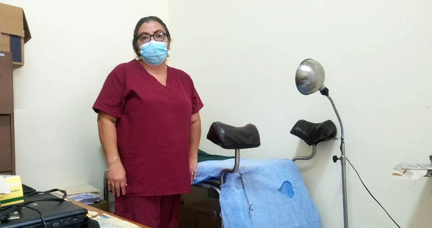 Dra. Lisseth González, ginecóloga del Dispensario de Cáritas Estelí. Foto: Roberto Mora/Radio ABC Stereo