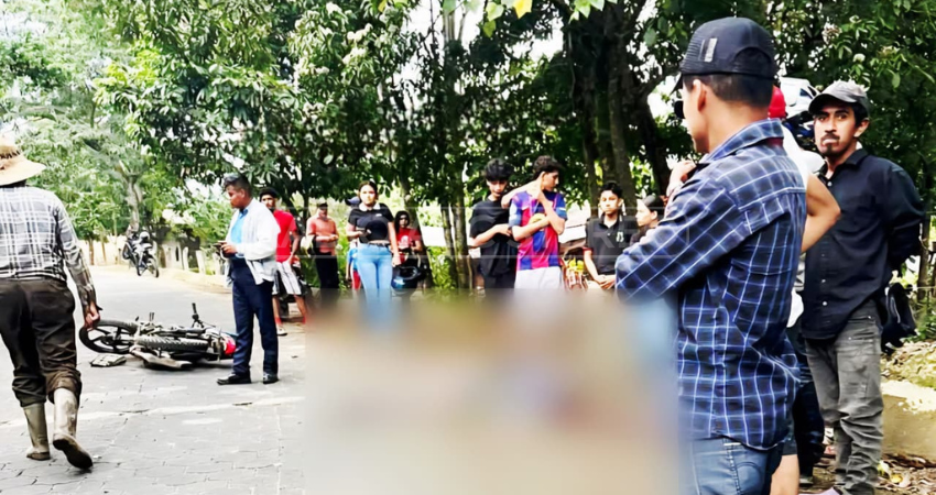 Se presume que el motociclista viajaba a alta velocidad. Foto: Cortesía/Radio ABC Stereo
