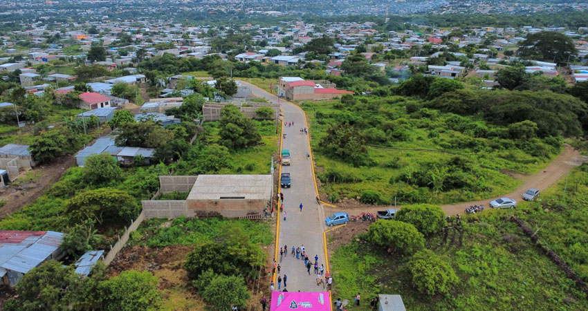 Inauguraron calles adoquinadas en el barrio Villa Cuba. Foto: Cortesía/Alcaldía de Estelí Inauguraron calles adoquinadas en el barrio Villa Cuba. Foto: Cortesía/Alcaldía de Estelí
