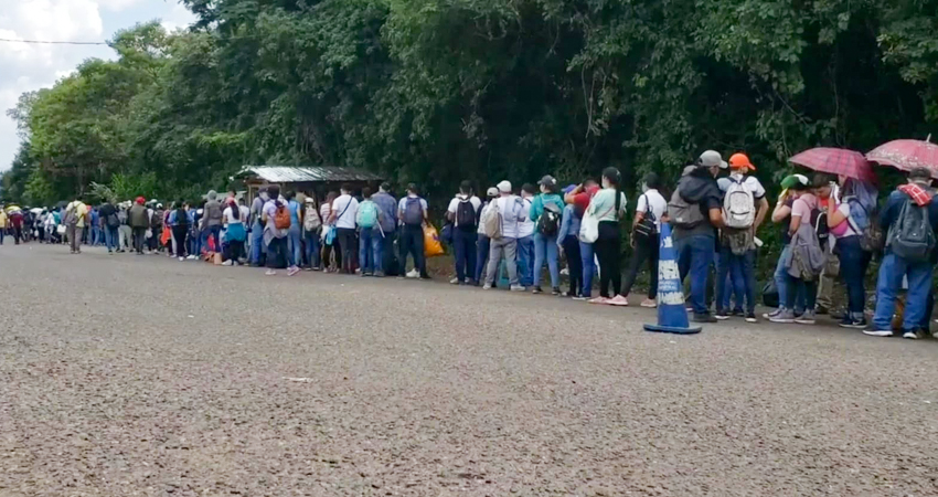 Los nicaragüenses podrán asistir a los puestos La Fraternidad y El Guasaule. Foto: José Enrique Ortega/Radio ABC Stereo