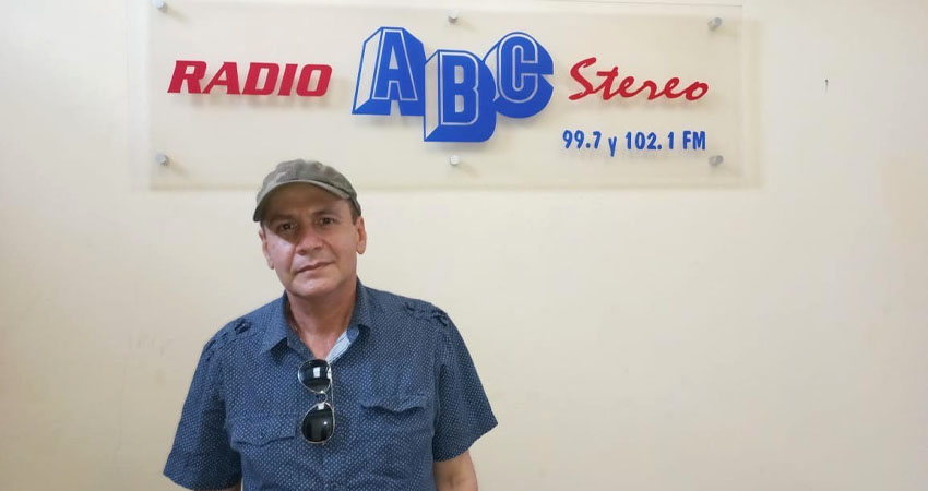 Mauricio Rayo, escritor esteliano. Foto: Alba Nubia Lira/Radio ABC Stereo