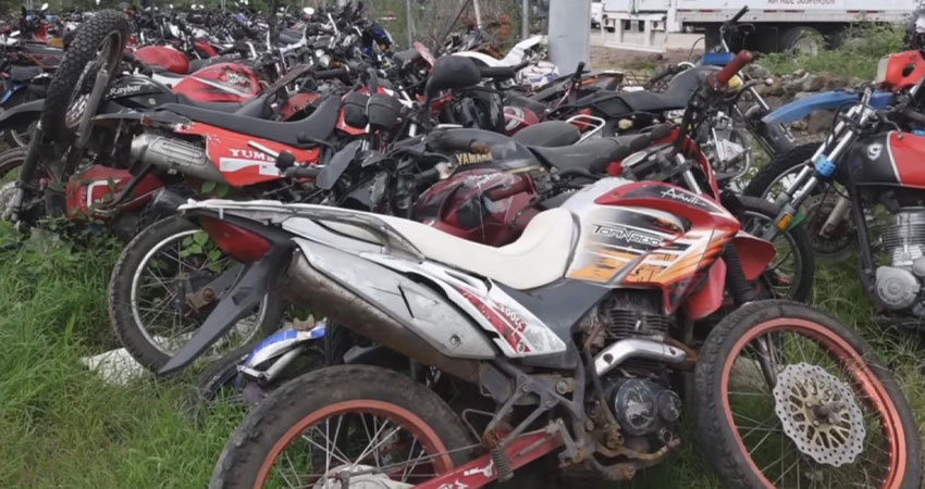 Son más de 500 las motocicletas que se encuentran en el Depósito Municipal de Estelí. Las que no se retiren serán subastadas.