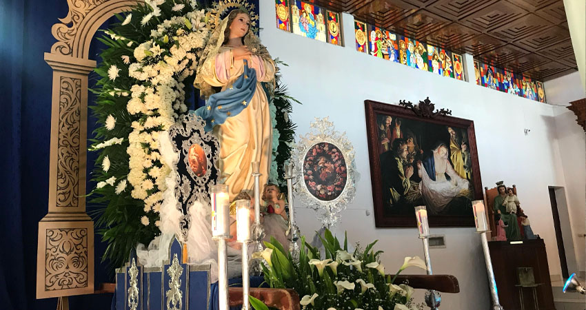 La feligresía católica inicia hoy la novena a la Inmaculada Concepción de María y se alista para el tradicional grito de: "¿Quién causa tanta alegría?".