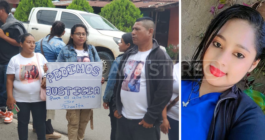 El femicidio dejó a dos niñas en orfandad. Foto: José Enrique Ortega/Radio ABC Stereo