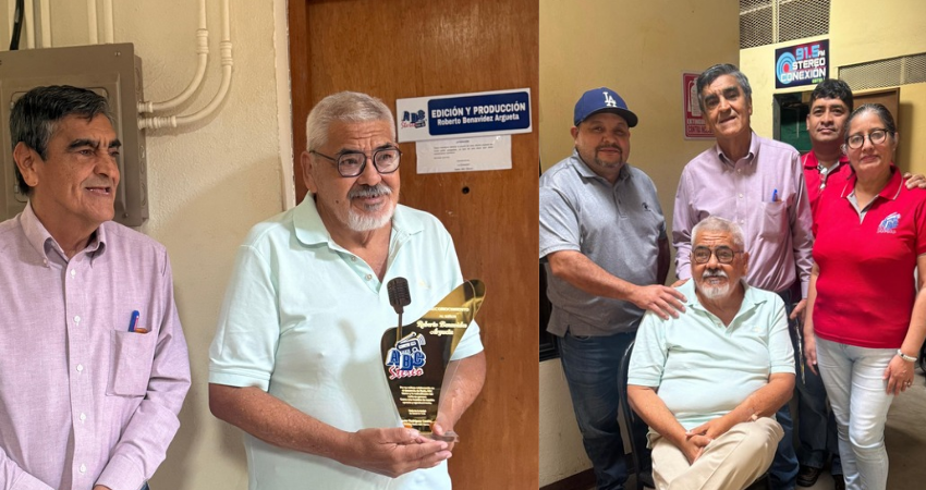 Radio ABC Stereo rindió homenaje a Roberto Benavidez. Foto: Equipo Digital ABC/Radio ABC Stereo