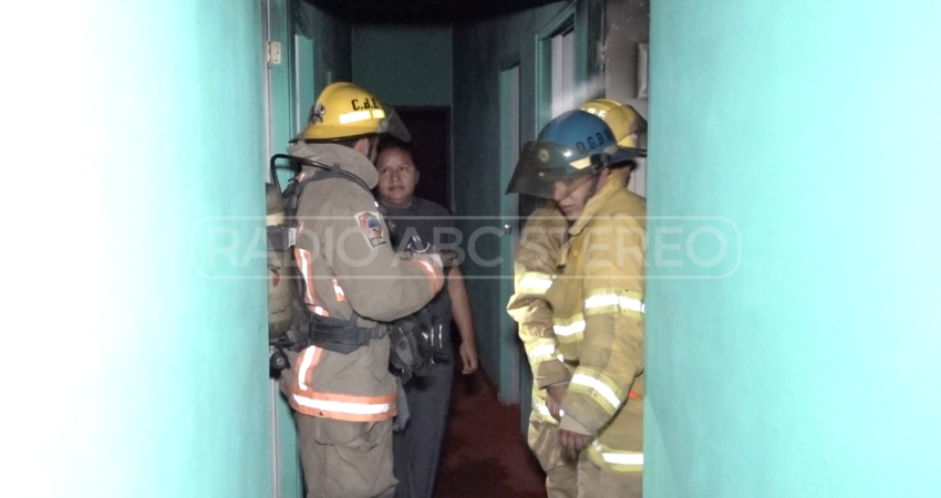 El hombre provocó el incendio en aparente estado de ebriedad. Foto: Cortesía/Radio ABC Stereo
