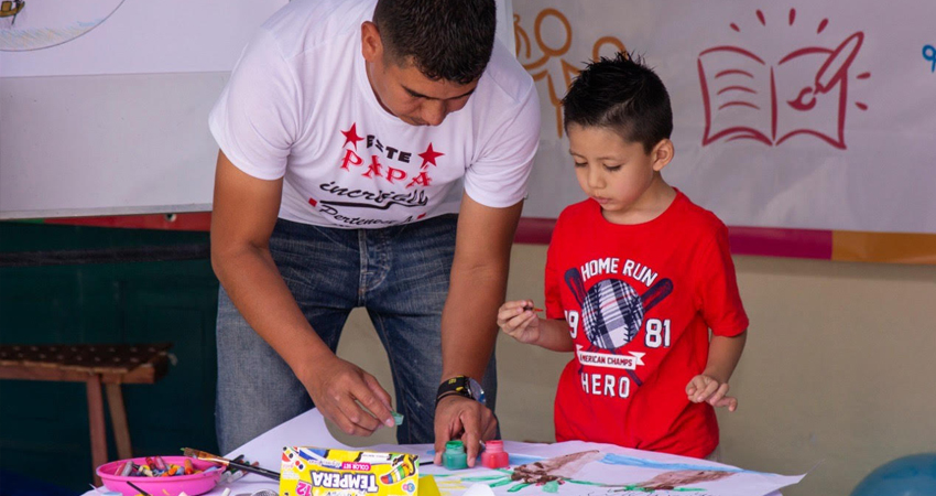 Festival Padres e Hijos promovido por Aldeas Infantiles SOS. Foto: Cortesía