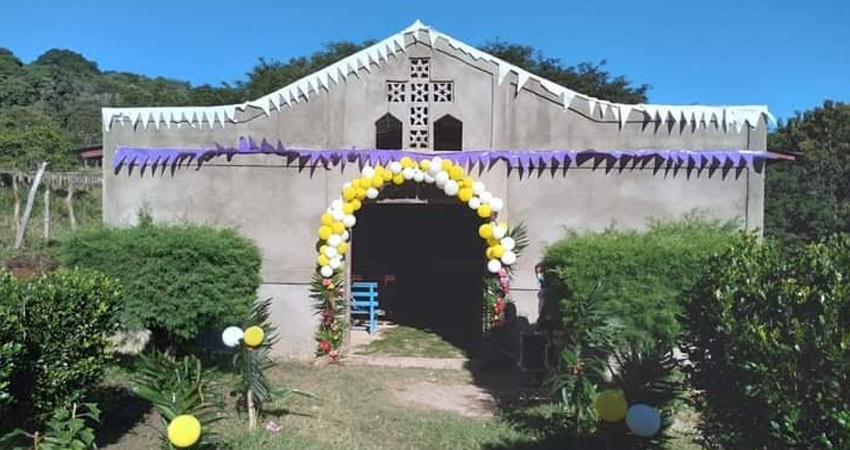 Templo María Auxiliadora en San José de Cusmapa. Foto: Cortesía/Radio ABC Stereo