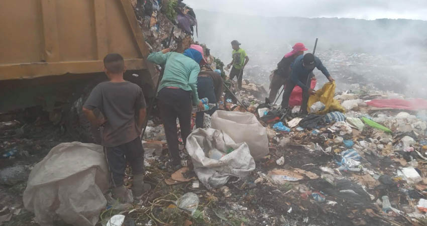 Vertedero municipal de Estelí. Foto: Famnuel Úbeda/Radio ABC Stereo