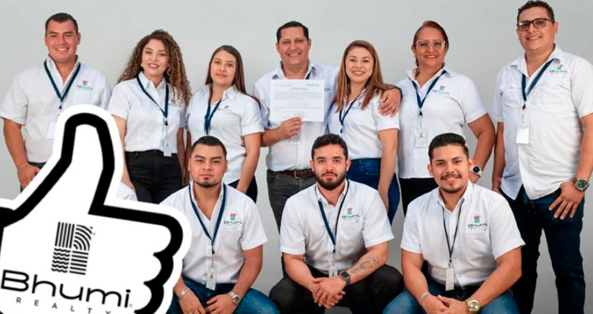 Equipo de de Bhumi Realty Nicaragua. Foto: Cortesía/Radio ABC Stereo