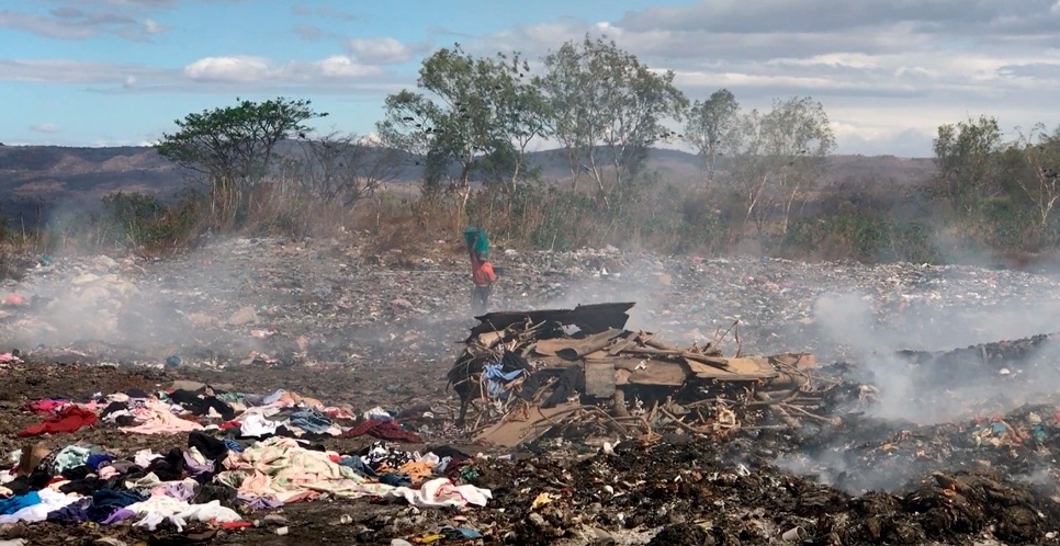 Familias que viven del basurero de Estelí reaccionan ante el coronavirus