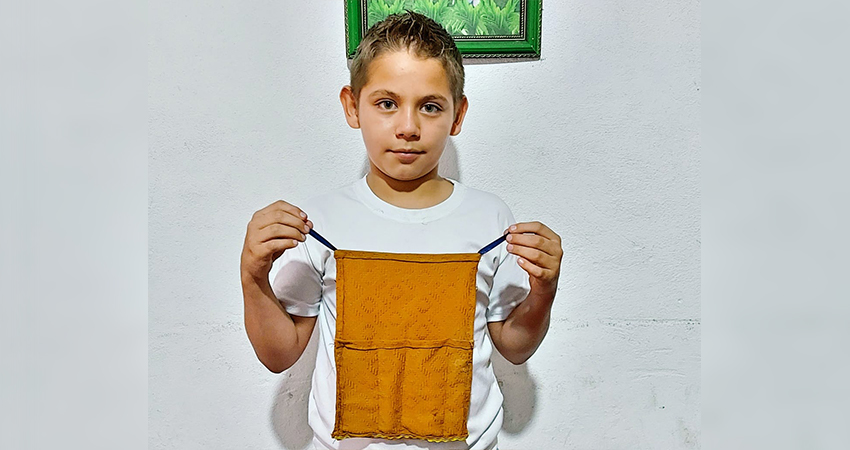 El sastre y emprendedor más pequeño del norte de Nicaragua