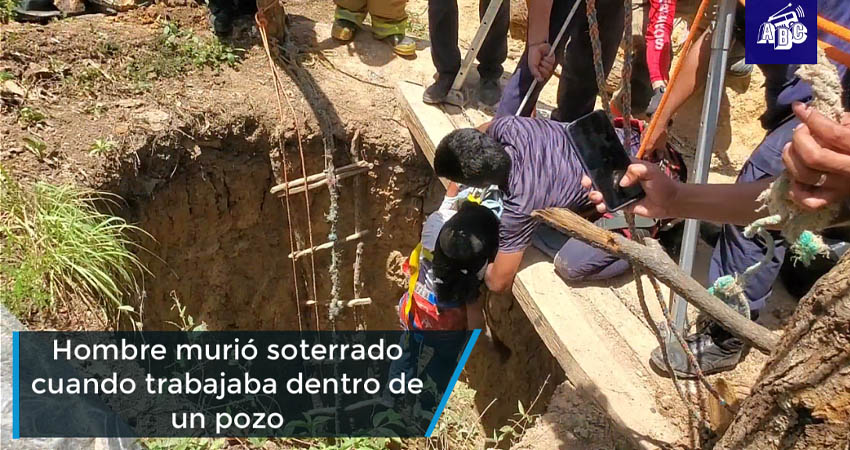 Obrero murió soterrado cuando trabajaba dentro de un pozo en Santa Cruz, Estelí