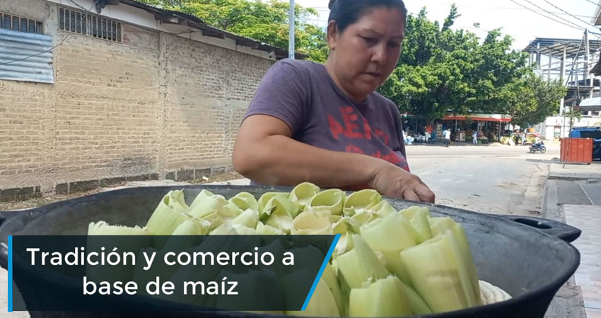 Tradición y sabor en las calles de Estelí con la venta de elotes en invierno y verano