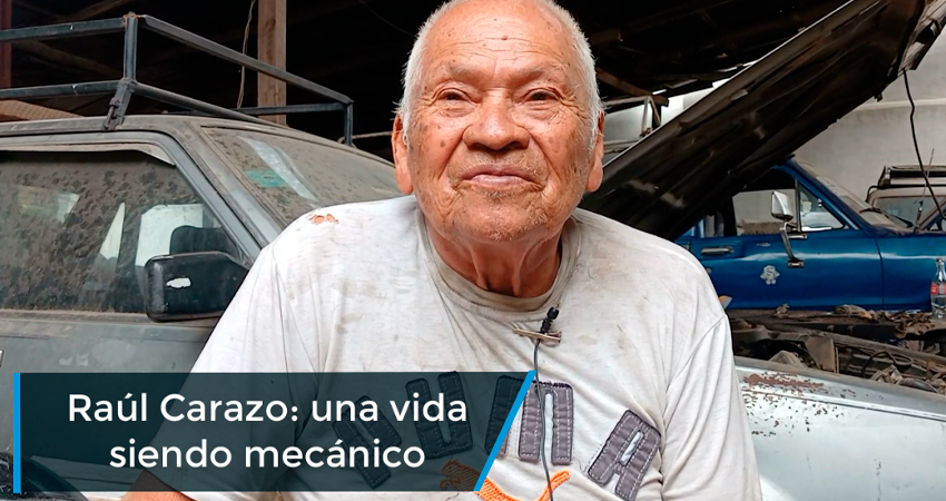 Raúl Carazo: una vida siendo mecánico