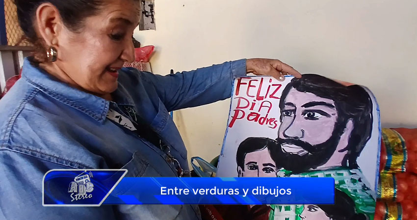 Entre verduras y dibujos: El arte oculto de doña Cruz Antonia Molina