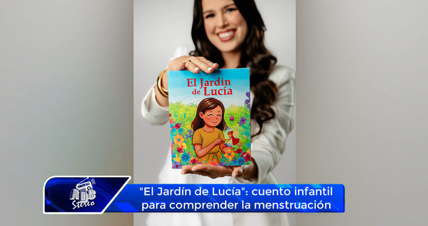 "El Jardín de Lucía": cuento infantil para comprender la menstruación