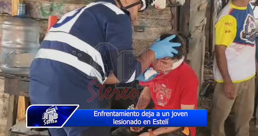 Enfrentamiento deja a un joven lesionado en Estelí