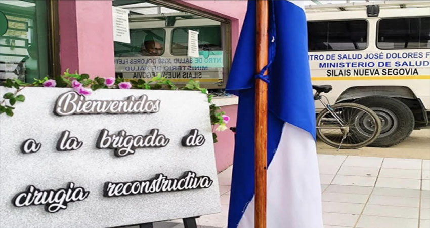 Brigada médica atiende en el Hospital Alfonso Moncada Guillén, de Ocotal. Foto: Cortesía/Radio ABC Stereo