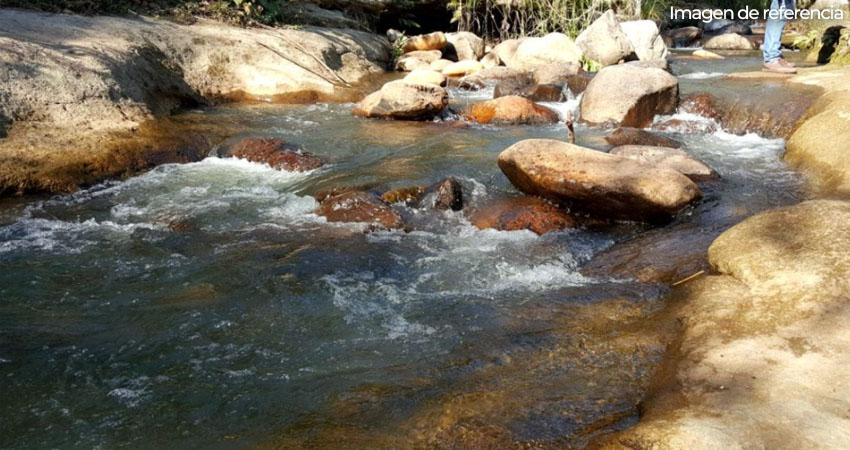La quebrada está ubicada en Los Cedros, San Rafael del Norte. Imagen de referencia