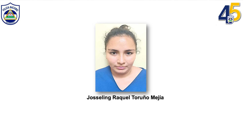 Joseling Mejía acusada de asesinato. Foto: Cortesía/Policía Nacional
